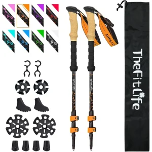 Carbon Fiber Trekking Poles–Collapsible