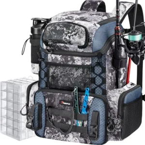 Tackle Backpack with Rod Holders