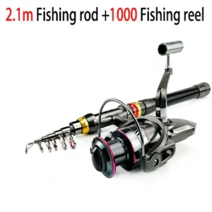 Carbon Fiber Fishing Rod And Reel