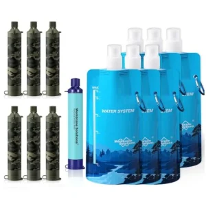 Squeezable Water Filtration System