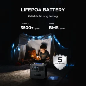 BLUETTI AC180 Solar Portable Power Station