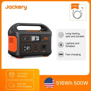 Jackery Portable Power Station Explorer 500 and 5M