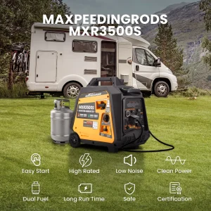 3.5KW Inverter Generator Dual Fuel