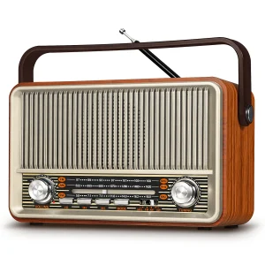 PRUNUS J-120 Radio Portable AM FM,
