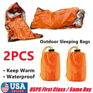 2PCS Emergency Sleeping Bags